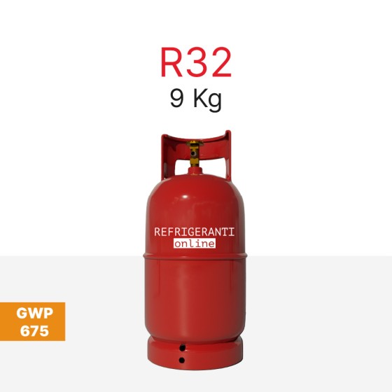 GAS R32 9Kg IN BOMBOLA...