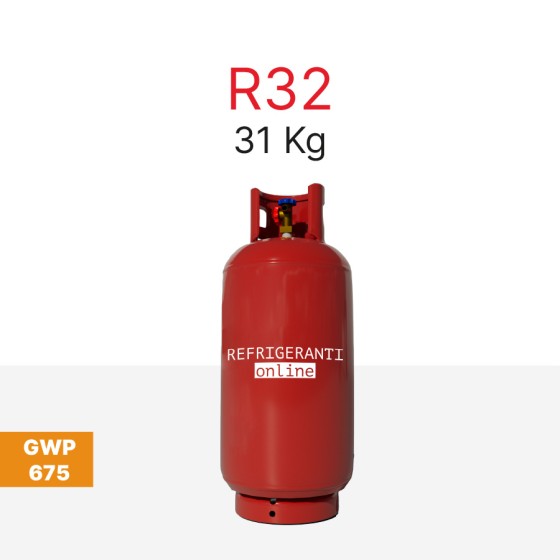 GAS R32 31Kg IN BOMBOLA...