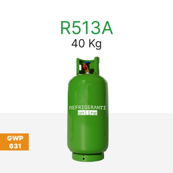 GAS R513A 40Kg IN BOMBOLA...