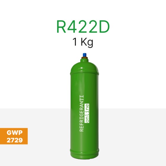 GAS R422D 1Kg IN BOMBOLA...