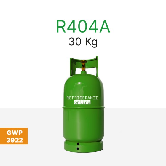 GAS R404A 30 Kg IN BOMBOLA...