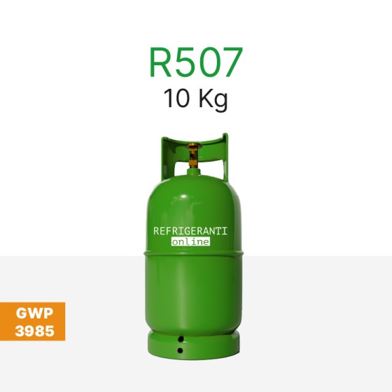 GAS R507 10Kg IN BOMBOLA...