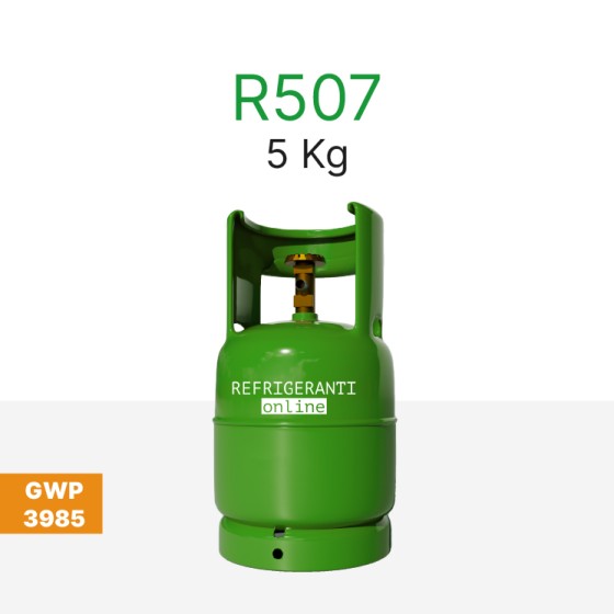 GAS R507 RIGENERATO 5 Kg IN...