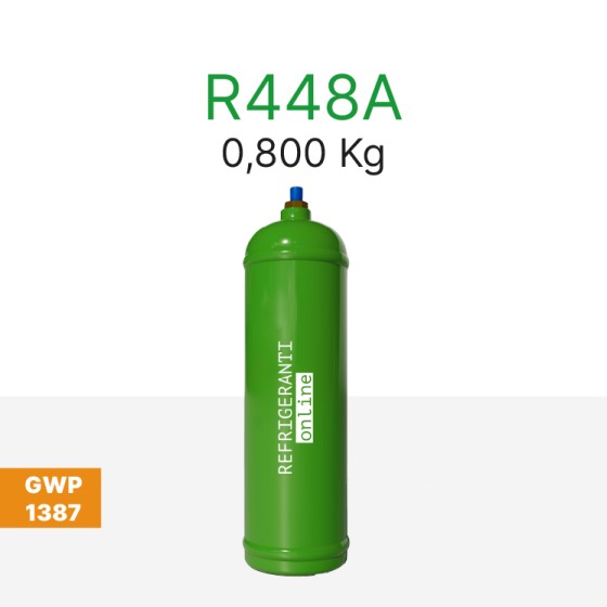 GAS R448A 0,8Kg IN BOMBOLA...