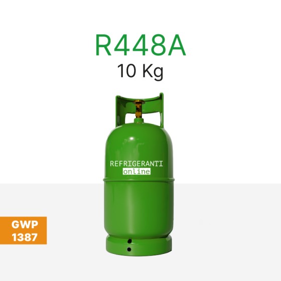 GAS R448A 10Kg IN BOMBOLA...