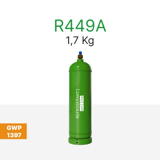 GAS R449A 1,7Kg IN BOMBOLA...