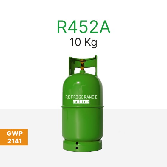 GAS R452A 10Kg IN BOMBOLA...